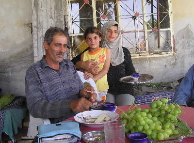 Jowdy Jaber, wife and daughter