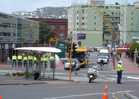 Arriving in Molesworth Street