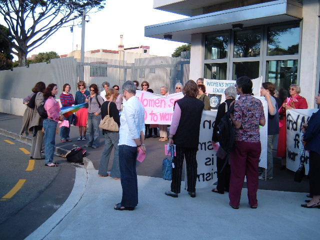 Women Say NO to War, 8 March, in Wellington