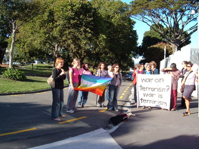 Women Say NO to War, 8 March, in Wellington