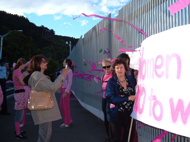 Women Say NO to War, 8 March, in Wellington