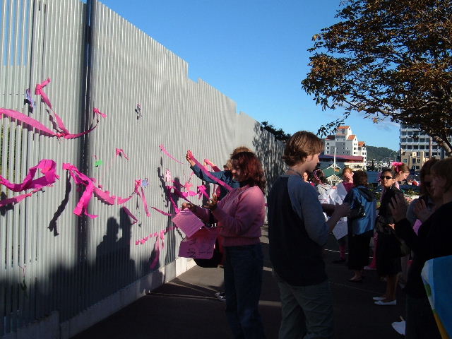 Women Say NO to War, 8 March, in Wellington