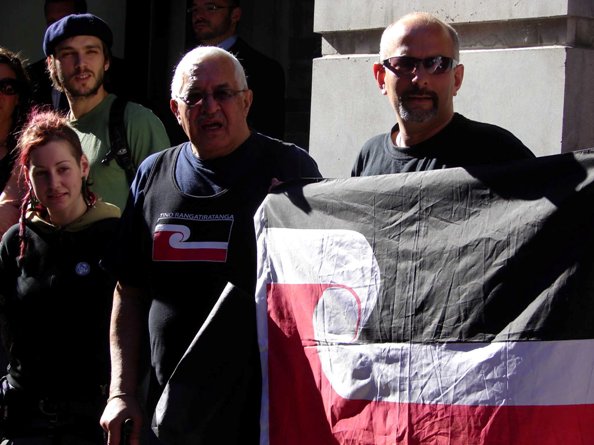 Montreal solidarity action against NZ state terror