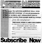 Peace News ad